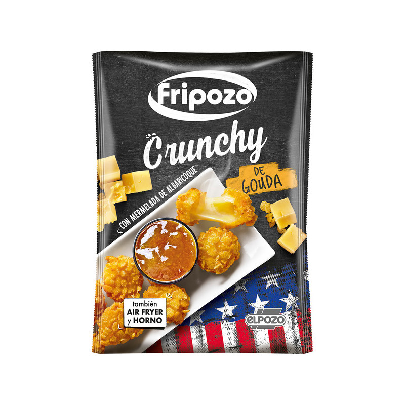 CRUNCHY DE GOUDA CON ALBARICOQUE 300GR