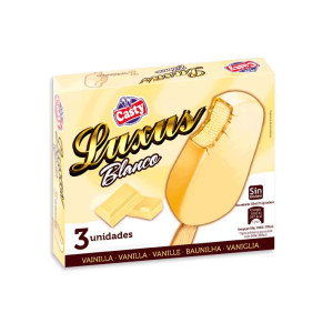 HELADO LUXUS BLANCO CASTY 3X120ML