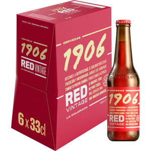 CERVEZA 1906 RED VINTAGE 6X33CL