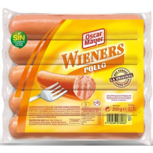 SALCHICHAS DE POLLO WIENERS 200GR