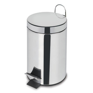 CUBO PEDAL ACERO INOX  20 LITROS HABITEX