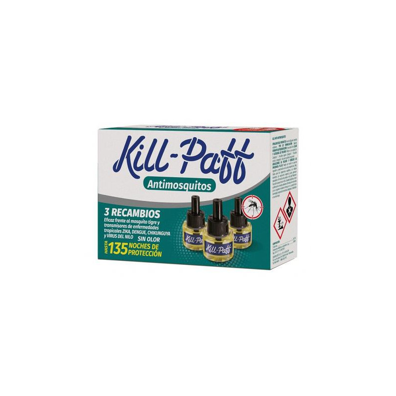 INESCTICIDA KILL PAFF RECAMBIO TRIPLE