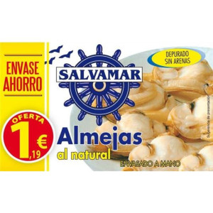 ALMEJA AL NATURAL SALVAMAR 63GR