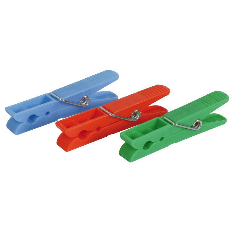 PINZAS PLASTICO ROPA PACK 24P