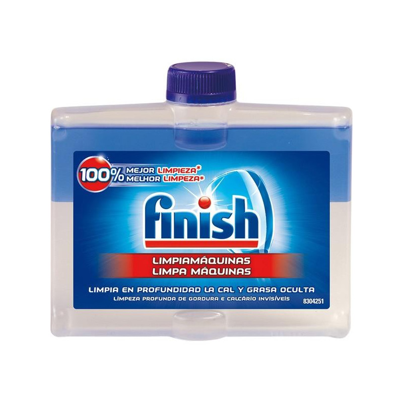 DETERGENTE FINISH LIMPIA MAQUINAS FCO 250 ML   AMB