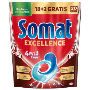 LAVAVAJILLAS MAQUINA EXCELLENCE 4EN1 SOMAT 18 2D
