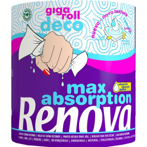 PAPEL COCINA GIGAROLLO DECORADO RENOVA 64M