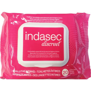 TOALLITAS INTIMAS INDASEC 20UND