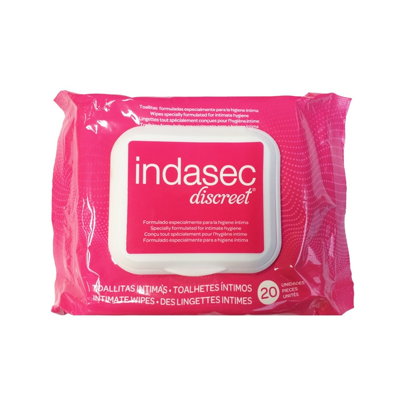 TOALLITAS INTIMAS INDASEC 20UND