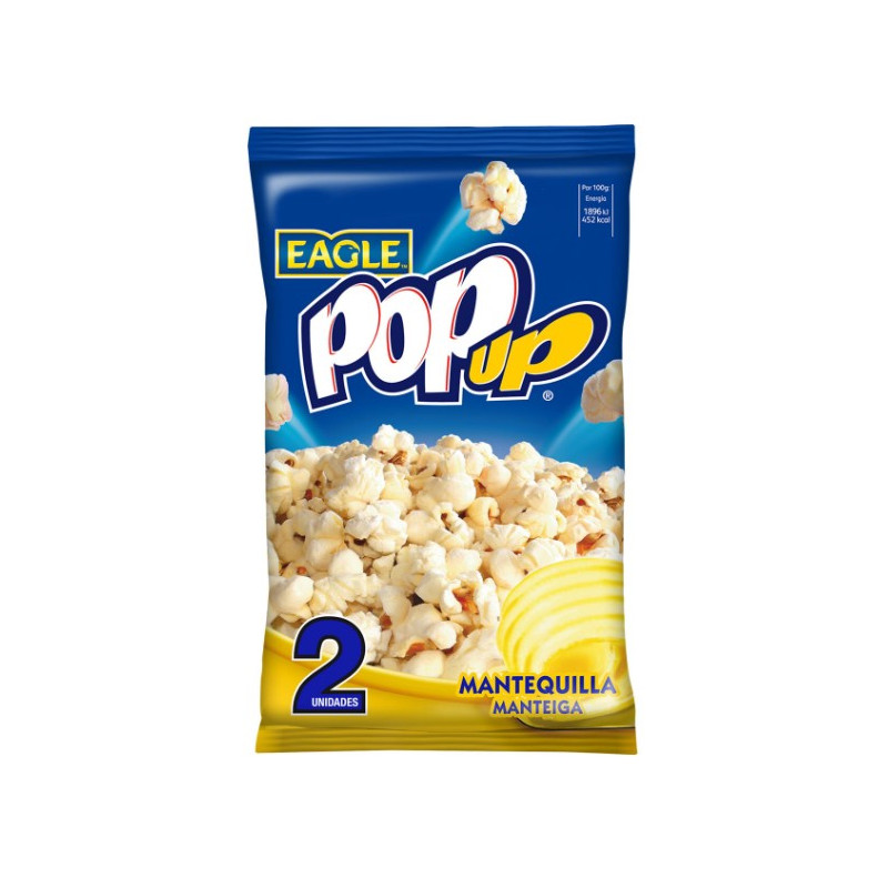 PALOMITA POP UP CON MANTEQUILLA 2X100GR
