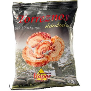 TORREZNO SABOR ADOBO Y BARBACOA FLAPER BOLSA 60GR