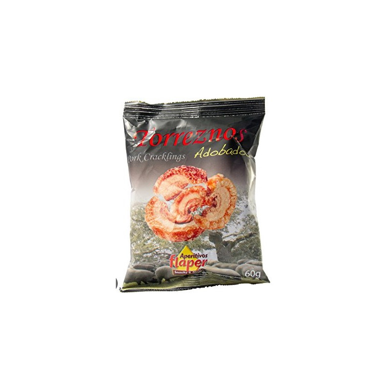 TORREZNO SABOR ADOBO Y BARBACOA FLAPER BOLSA 60GR