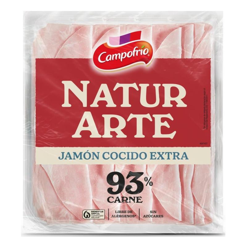 JAMON COCIDO NATURARTE 120GR