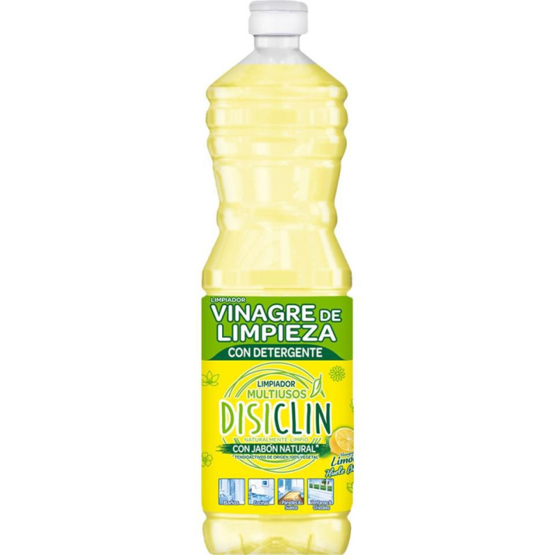 VINAGRE DE LIMPIEZA CON DETERGENTE LIMON 1L