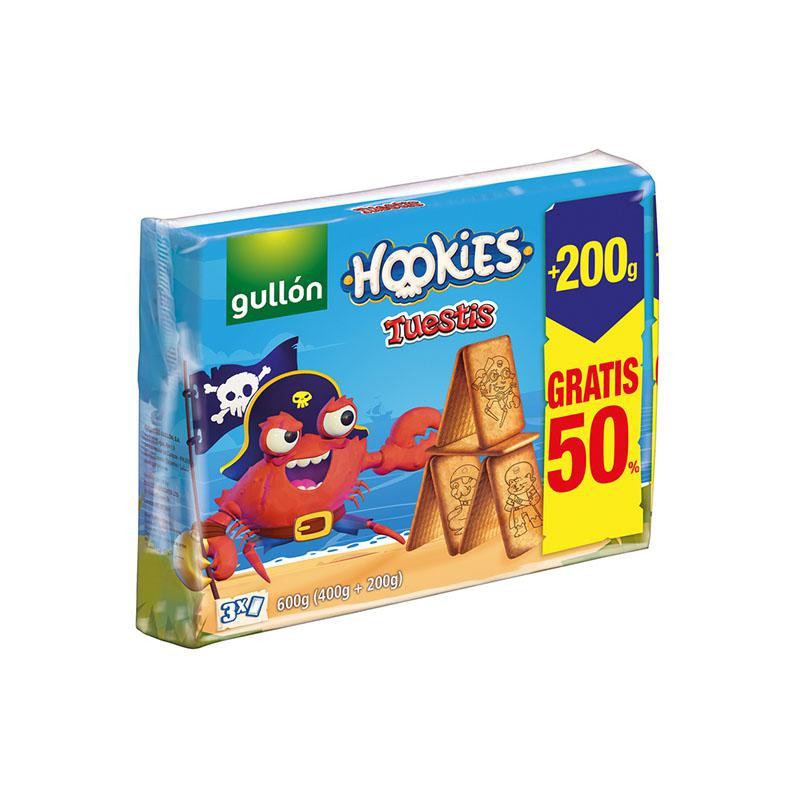 GALLETAS HOOKIES TUESTIS 400 200GR