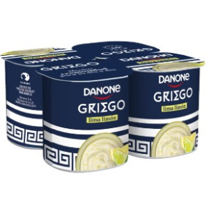 YOGUR GRIEGO LIMA LIMON DANONE 4X110GR