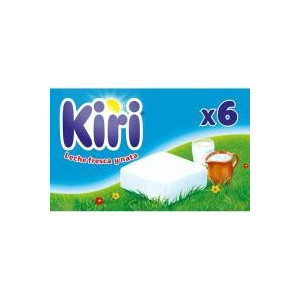 QUESO FRESCO KIRI 6 PORCIONES 108GR