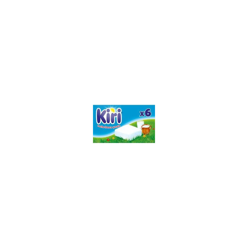 QUESO FRESCO KIRI 6 PORCIONES 108GR