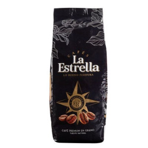 CAFÉ EN GRANO NATURAL PREMIUM LA ESTRELLA 500GR