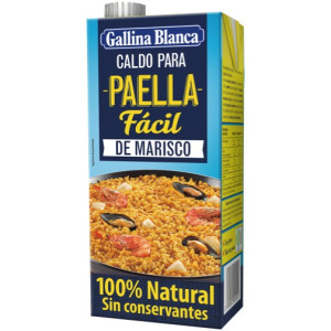 CALDO DE PAELLA GALLINA BLANCA 1L