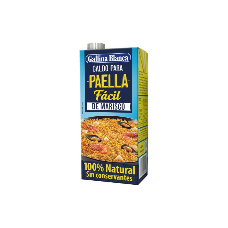 CALDO DE PAELLA GALLINA BLANCA 1L