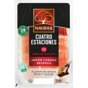JAMÓN RESERVA NAVIDUL 4 ESTACIONES LONCHAS 96GR