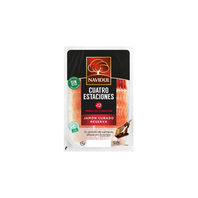 JAMÓN RESERVA NAVIDUL 4 ESTACIONES LONCHAS 96GR