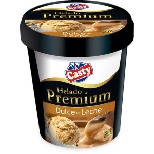 HELADO CASTY PREMIUM DULCE LECHE 500ML