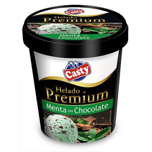 HELADO CASTY PREMIUM MENTA/CHOCO 500ML