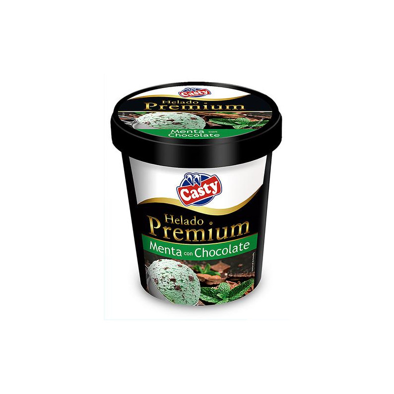 HELADO CASTY PREMIUM MENTA/CHOCO 500ML
