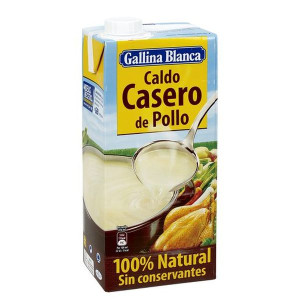 CALDO DE POLLO GALLINA BLANCA 1L