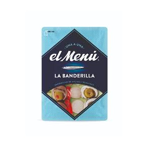 BANDERILLA ANCHOA Y BOQUERON EL MENU 140GR