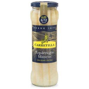 ESPARRAGOS CARRETILLA 8/12 205GR