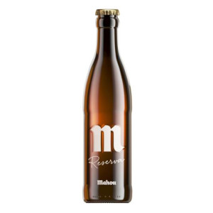 CERVEZA MAHOU RESERVA BOTELLIN 33CL