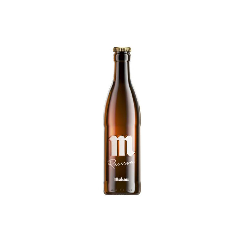 CERVEZA MAHOU RESERVA BOTELLIN 33CL