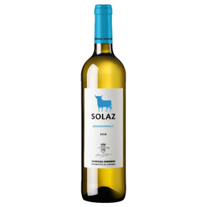 VINO BLANCO SOLAZ CHARDONNAY 75CL
