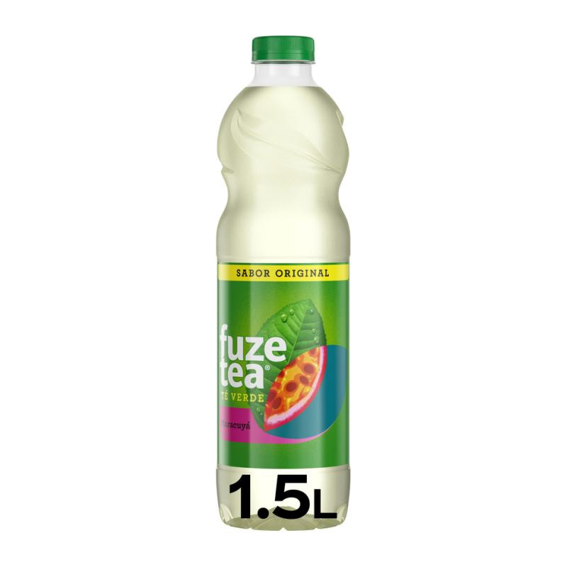 REFRESCO FUZE TEA TE VERDE MARACUYA 1 5L