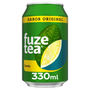 REFRESCO FUZE TEA LIMON 33CL