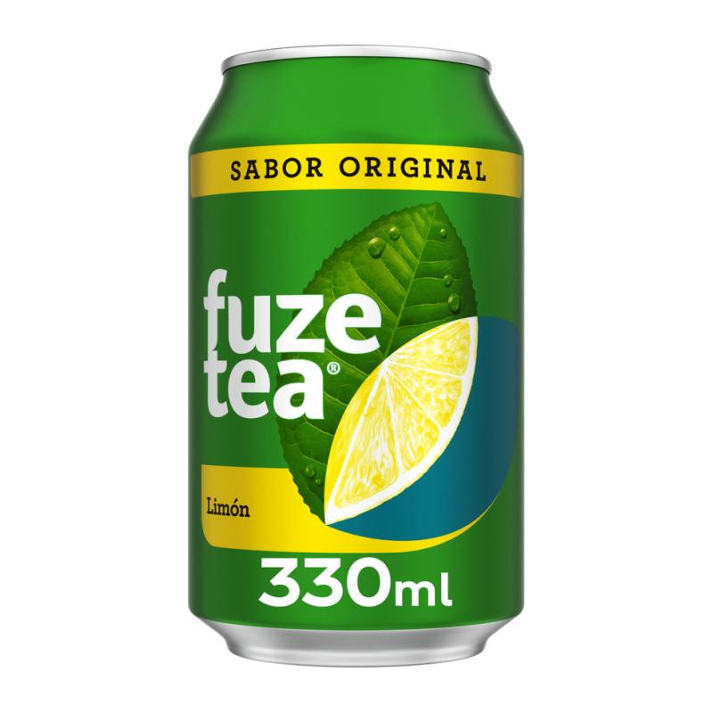 REFRESCO FUZE TEA LIMON 33CL