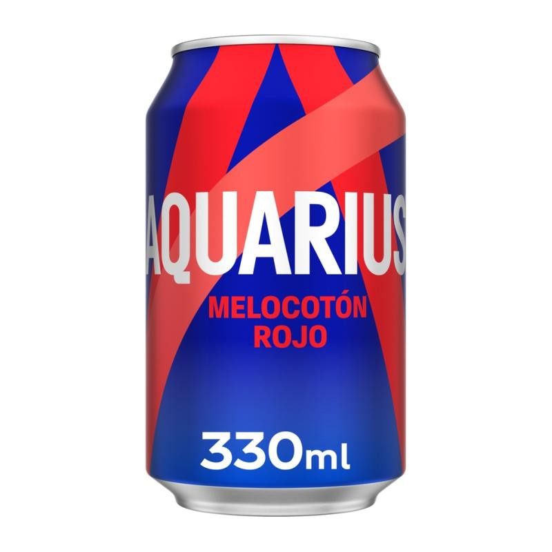 REFRESCO AQUARIUS MELOCOTON ROJO 33CL