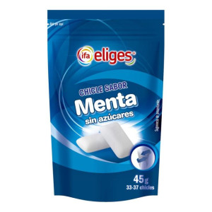 CHICLE MENTA SIN AZUCAR IFA 45GR