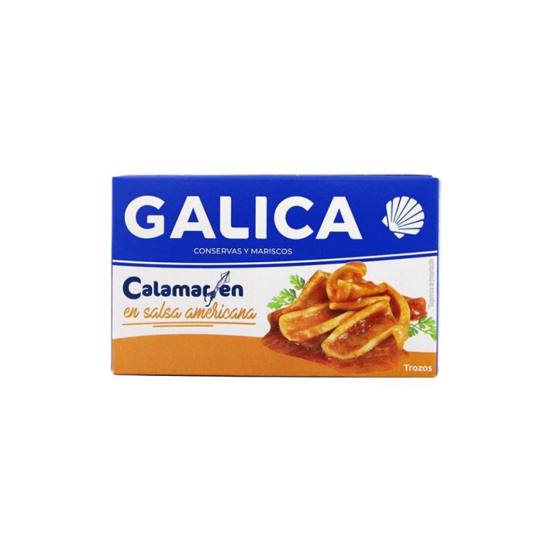 CALAMARES EN SALSA AMERICANA GALICA 