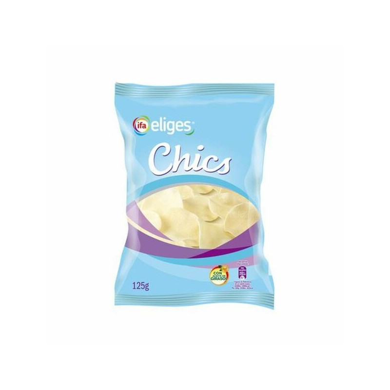 PATATAS CHICS LIGERAS IFA 125GR