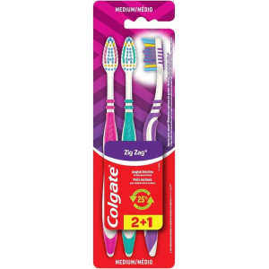 CEPILLO DENTAL COLGATE ZIG ZAG 3UDS