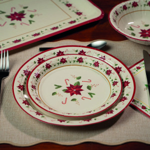 PLATOS 18 CM  NAVIDAD 8 UNIDADES