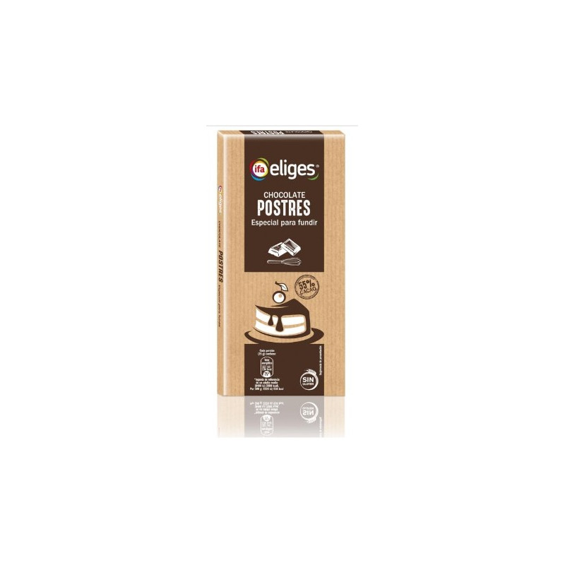CHOCOLATE ELIGES POSTRES CHOCO 200GR