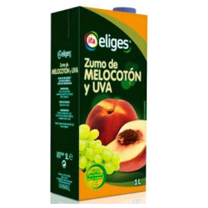 ZUMO CONCENTRADO MELOCOTON Y UVA IFA 1L
