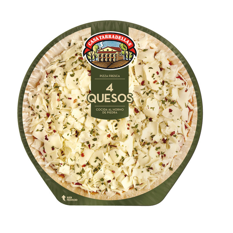 PIZZA 4 QUESOS TARRADELLAS 390GR