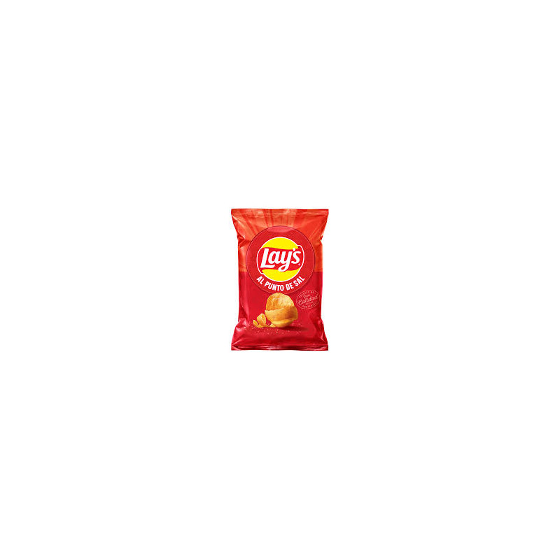 PATATAS LAYS AL PUNTO DE SAL 125GR