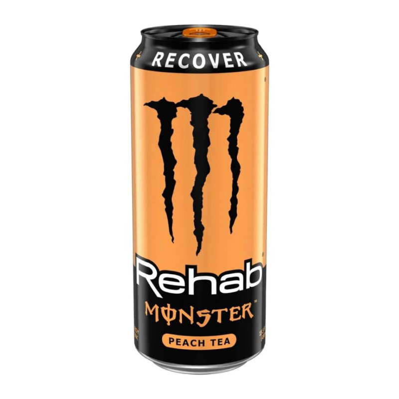 BEBIDA ENERGETICA REHAB PEACH MONSTER 50CL